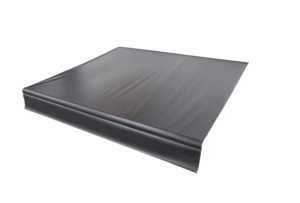 Lippert Solera Universal Vinyl Replacement Fabric for 16' RV Awning - Solid Black  • V000334400