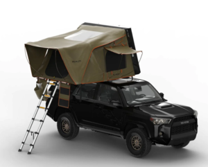 Tuff Stuff Stealth Aluminum Side Open Tent, 3+ Person  • TS-RTT-STLTH