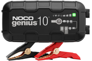 Noco 10-Amp Battery Charger, Battery Maintainer, and Battery Desulfator  • GENIUS10