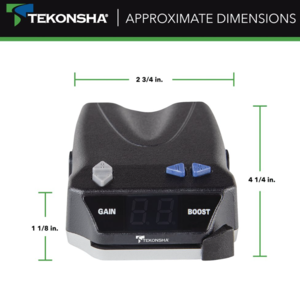 Tekonsha BRAKE-EVN Proportional Brake Controller for Trailers with 1-4 Axles, Black  • 8508220