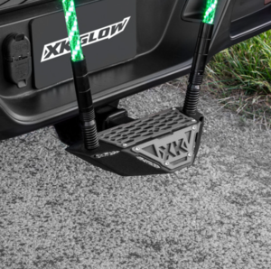 XK Glow Hitch Receiver Step and Whip Plate  • XK-HITCH