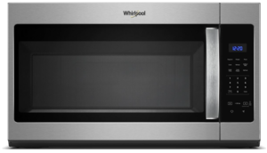 Whirlpool 1.7 Cu Ft Microwave Hood Combination with Electronic Touch Controls  • WMH31017HS