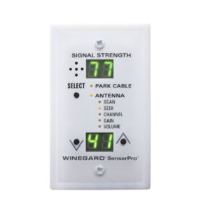 Winegard SensarPro TV Signal Meter, White  • RFL-342