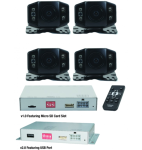 Echomaster TerrainView Universal Underbody 4-Camera Kit with DVR  • EMUBCAMKIT