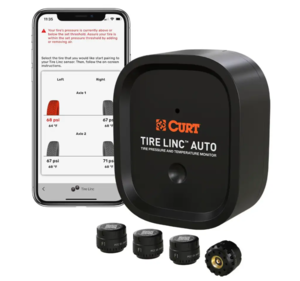 Curt Tire Linc Auto Advanced TPMS Tire Pressure Monitoring System  • 57009