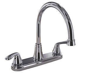 Valterra Premium RV 2-Handle Hi Arc Kitchen Faucet, Chrome  • PF231302