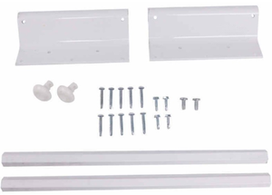 Lippert Replacement Bracket Kit for pre-2019 Solera RV Slide-Out Awnings - White  • 701627
