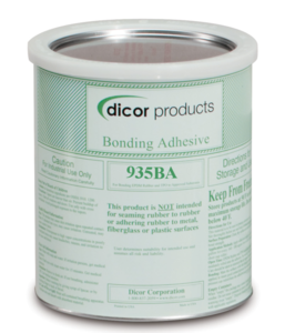 Dicor PVC Roofing  Adhesive, Water Based Acrylic, 1 Gallon  • 935BA-1