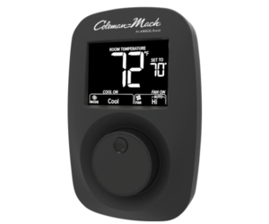 Coleman-Mach Two Stage Digital Wall Thermostat for Coleman Heat Pump, 12 Volt, Black  • 9420-381