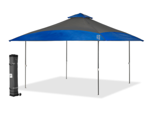 E-Z Up Spectator 13' x 13' Shelter – Royal Blue Top / Gray Steel Frame  • SCSG13RB