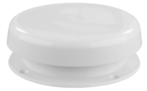 JR Products Mushroom Style Plumbing Vent, White  • 02-29125