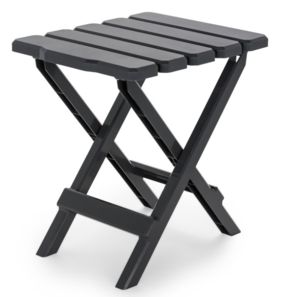 Camco Small Adirondack Table - Plastic, Charcoal  • 51881