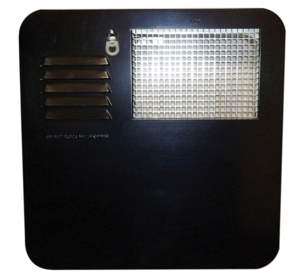 Suburban Water Heater Access Door, 4 or 6 Gallon, Black  • 6261AEB