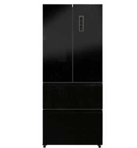 Everchill 16.2 Cu Ft 110 Volt 4 French Door Black Stainless Steel Refrigerator  • 2022302096