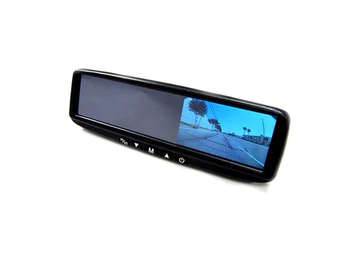 Boyo Replacement or Clip-on Rear-View Mirror with 4.3