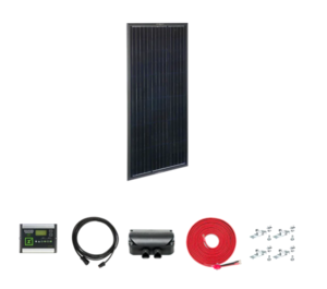 Zamp Solar Obsidian Series 100 Watt Solar Deluxe Kit  • KIT1033