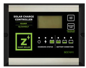 Zamp Solar 40 Amp 5-Stage PWM Charge Controller  • SCC1011