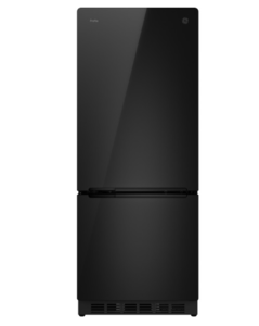 GE Appliances 10.0 cu. ft. 12V DC Bottom Freezer Refrigerator, Black  • PBV10R5VBB